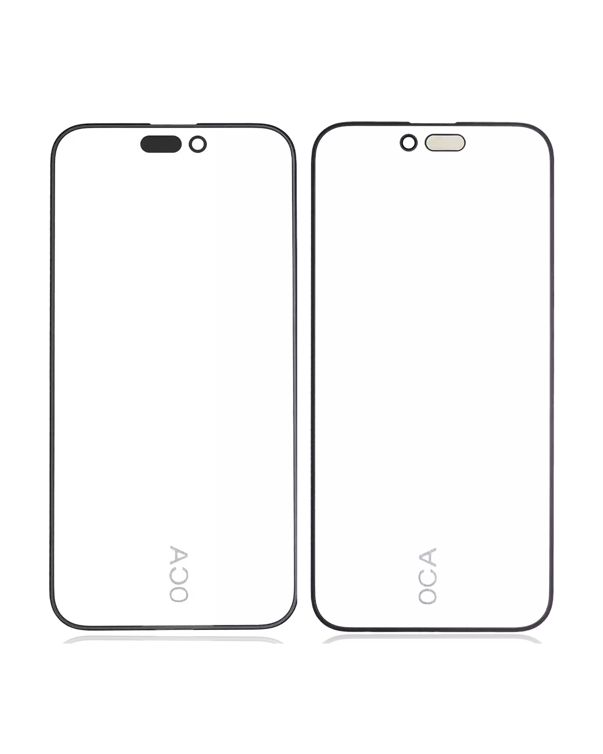 Frame Only Compatible For iPhone 15 Pro Max (5 Pack) (OCA Master)