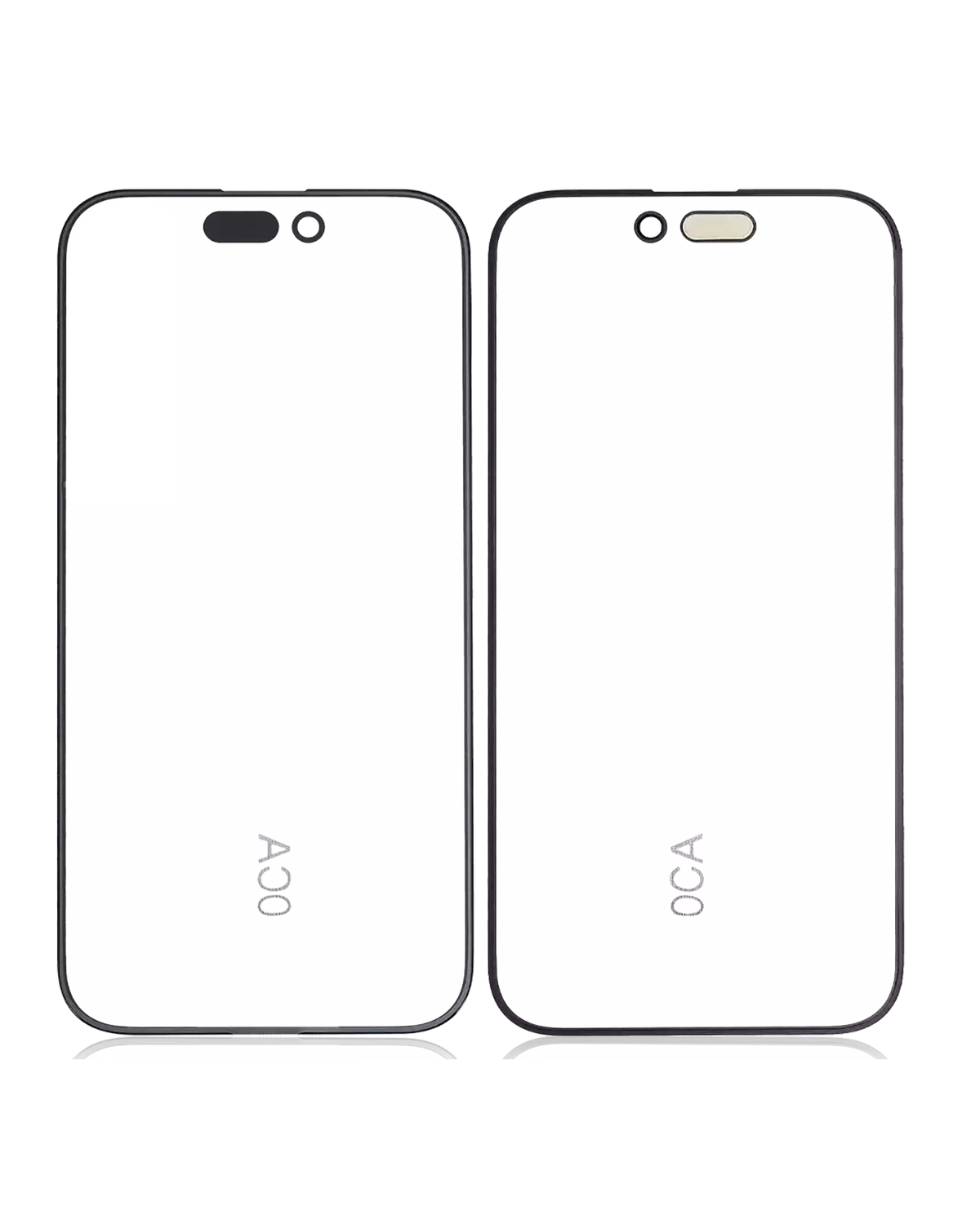 Frame Only Compatible For iPhone 15 Pro (10 Pack) (OCA Master)