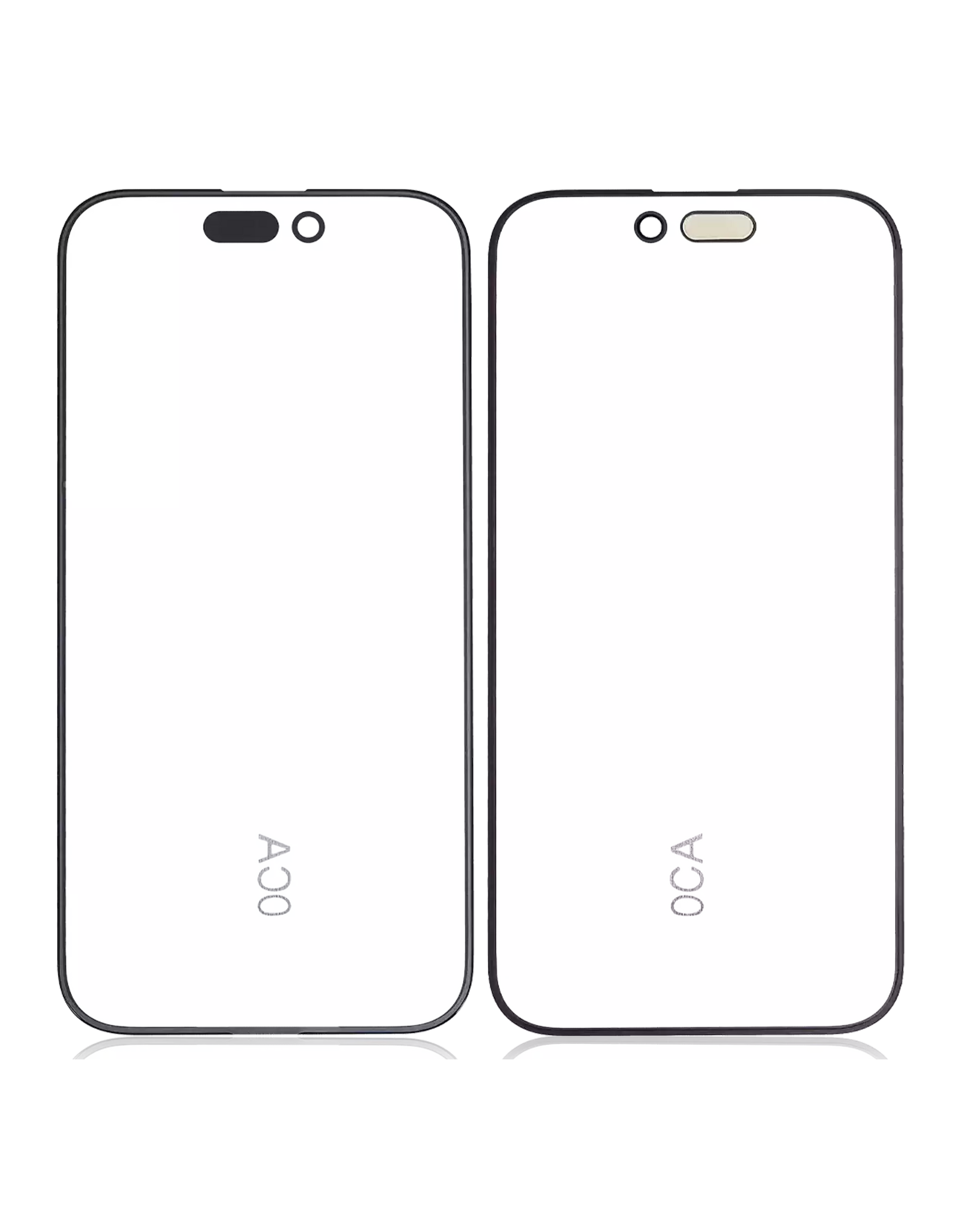 Frame Only Compatible For iPhone 15 Pro (5 Pack) (OCA Masterr)
