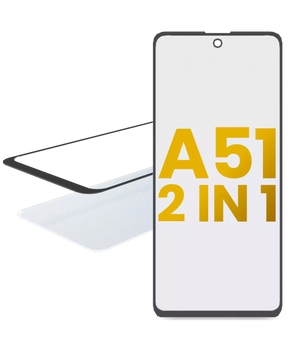 Replacement 2 in 1 Front Glass With OCA Pre-Installed Compatible For Samsung Galaxy A51 4G (A515 / 2019)