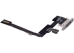 Charging Port Flex Cable Compatible For iPhone 16 Pro (Premium) (White Titanium)