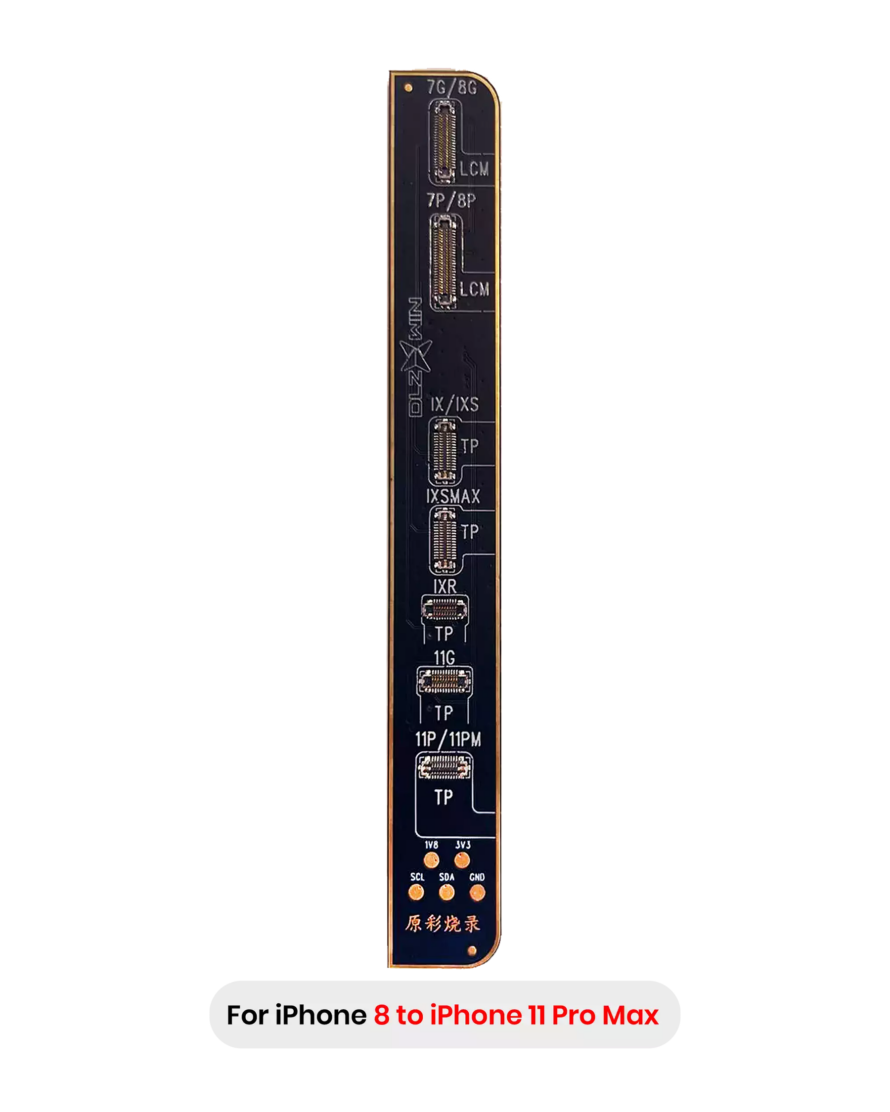 DLZ R100/R200 True Tone Restore Programmer Boards Set Compatible with iPhone 8 to iPhone 14 Series (Pack of 4)