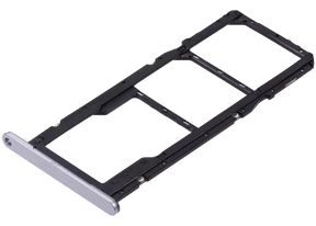 Dual Sim Card Tray Compatible For Samsung Galaxy A06 (A065 / 2024) (Premium) (White)