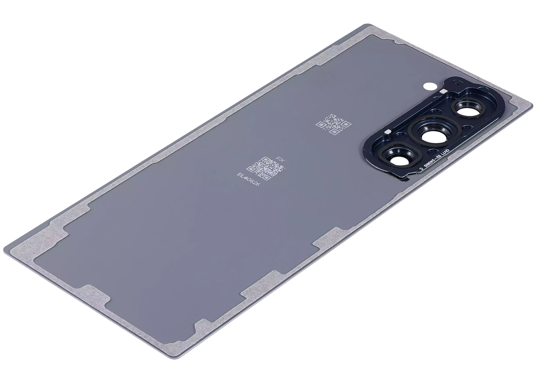 Back Cover Glass With Camera Lens Compatible For Samsung Galaxy Z Fold 6 5G (Aftermarket Plus) (Navy)