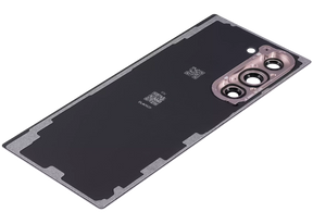 Back Cover Glass With Camera Lens Compatible For Samsung Galaxy Z Fold 6 5G (Aftermarket Plus) (Pink)