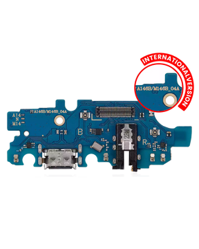 Charging Port Board With Headphone Jack Compatible For Samsung Galaxy A14 5G (A146B / 2023) (International Version) (Vemake)