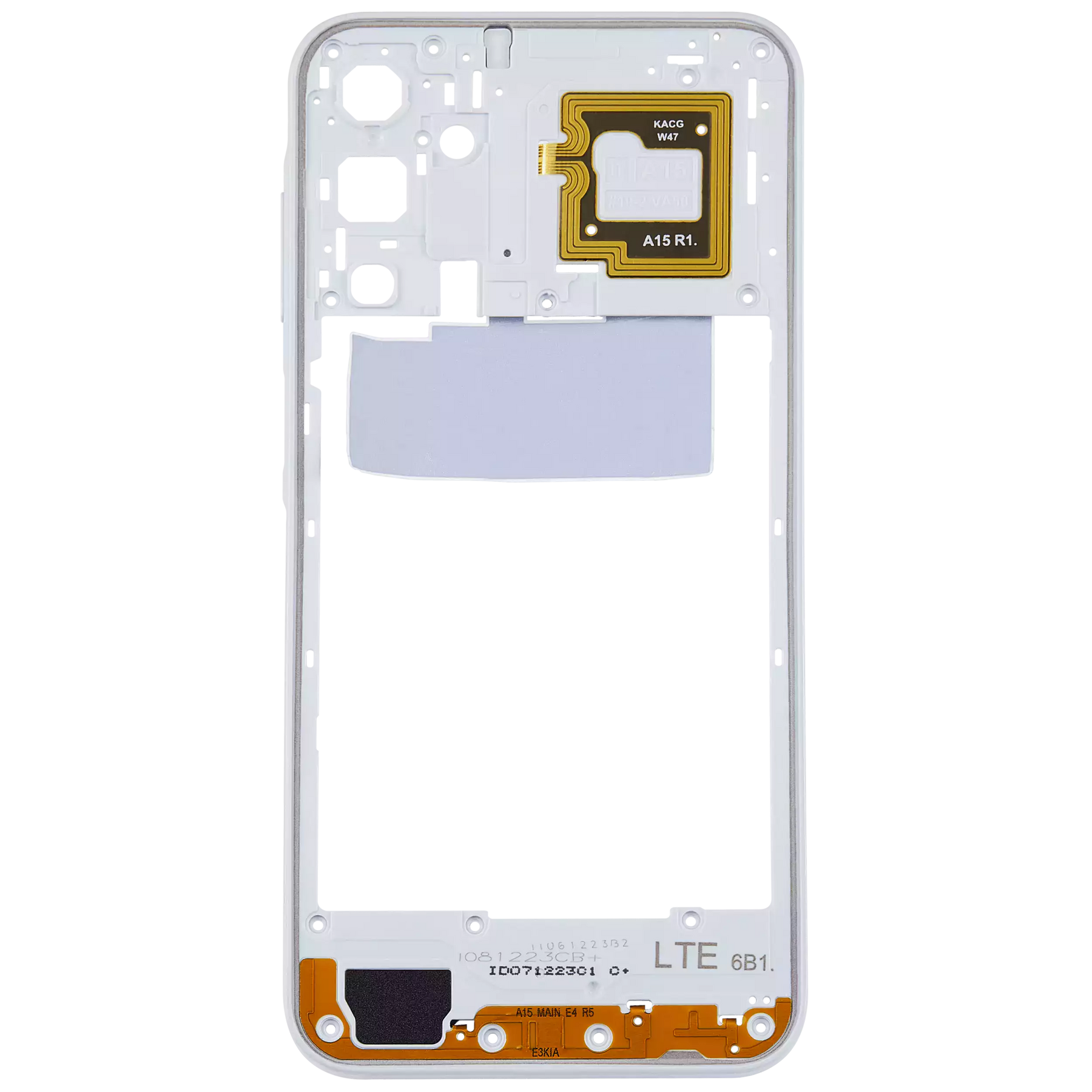 Mid-Frame Housing Compatible For Samsung Galaxy A15 5G (A156 / 2023) (Magical Blue)