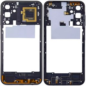 Mid-Frame Housing Compatible For Samsung Galaxy A15 5G (A156 / 2023) (Brave Black)
