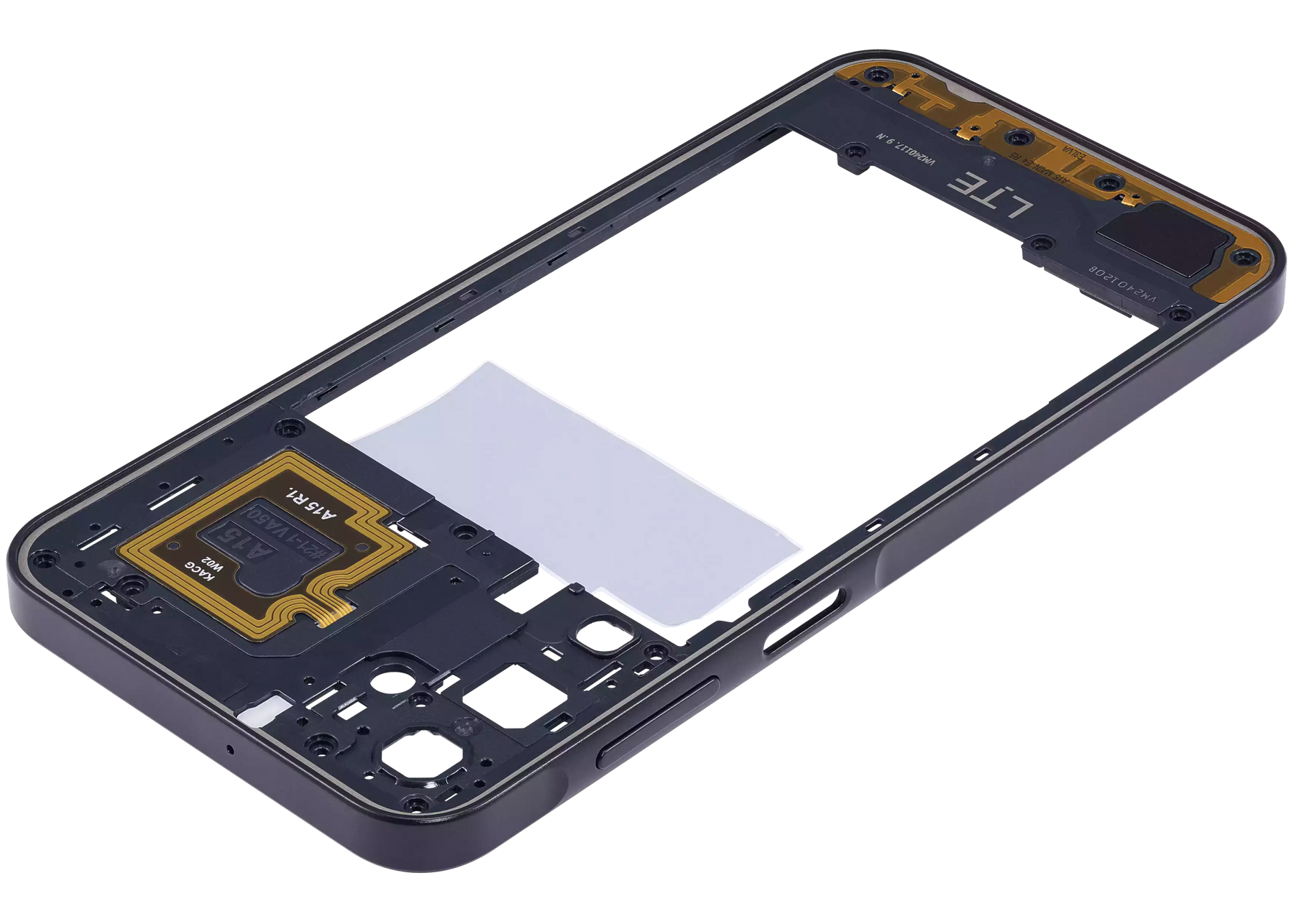 Mid-Frame Housing Compatible For Samsung Galaxy A15 5G (A156 / 2023) (Brave Black)
