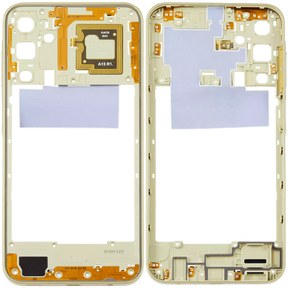 Mid-Frame Housing Compatible For Samsung Galaxy A15 (A155 / 2023) (Personality Yellow)