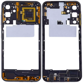 Mid-Frame Housing Compatible For Samsung Galaxy A15 (A155 / 2023) (Brave Black)