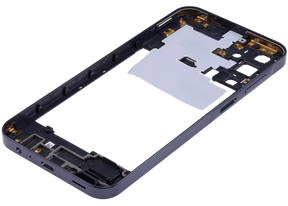 Mid-Frame Housing Compatible For Samsung Galaxy A15 (A155 / 2023) (Brave Black)