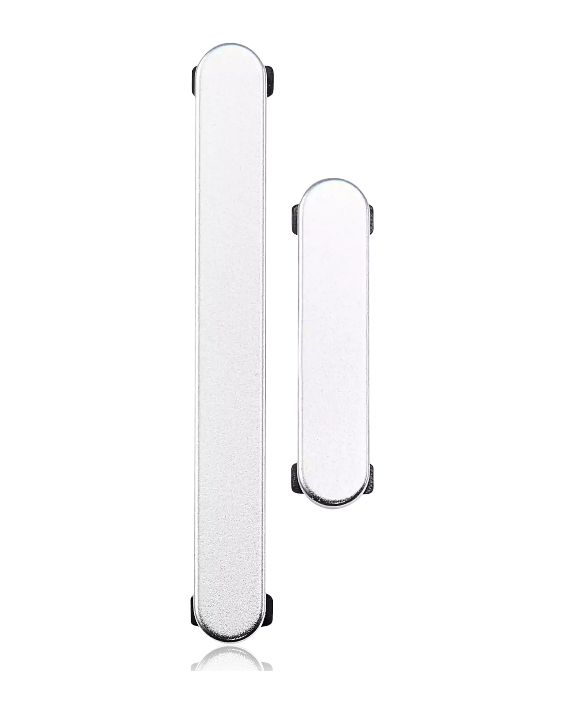 Hard Buttons (Power / Volume) Compatible For Samsung Galaxy S24 5G / 24 Plus 5G (Premium) (Marble Grey)