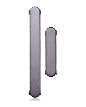 Hard Buttons (Power / Volume) Compatible For Samsung Galaxy S24 5G / 24 Plus 5G (Premium) (Onyx Black)