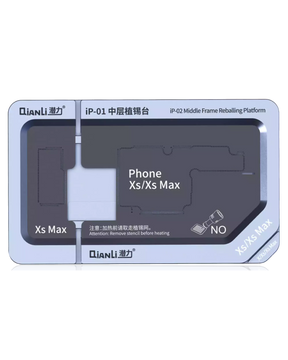 Metal Middle Frame Reballing Platform (IP-01) For iPhone X / XS / XS Max (Qianli)