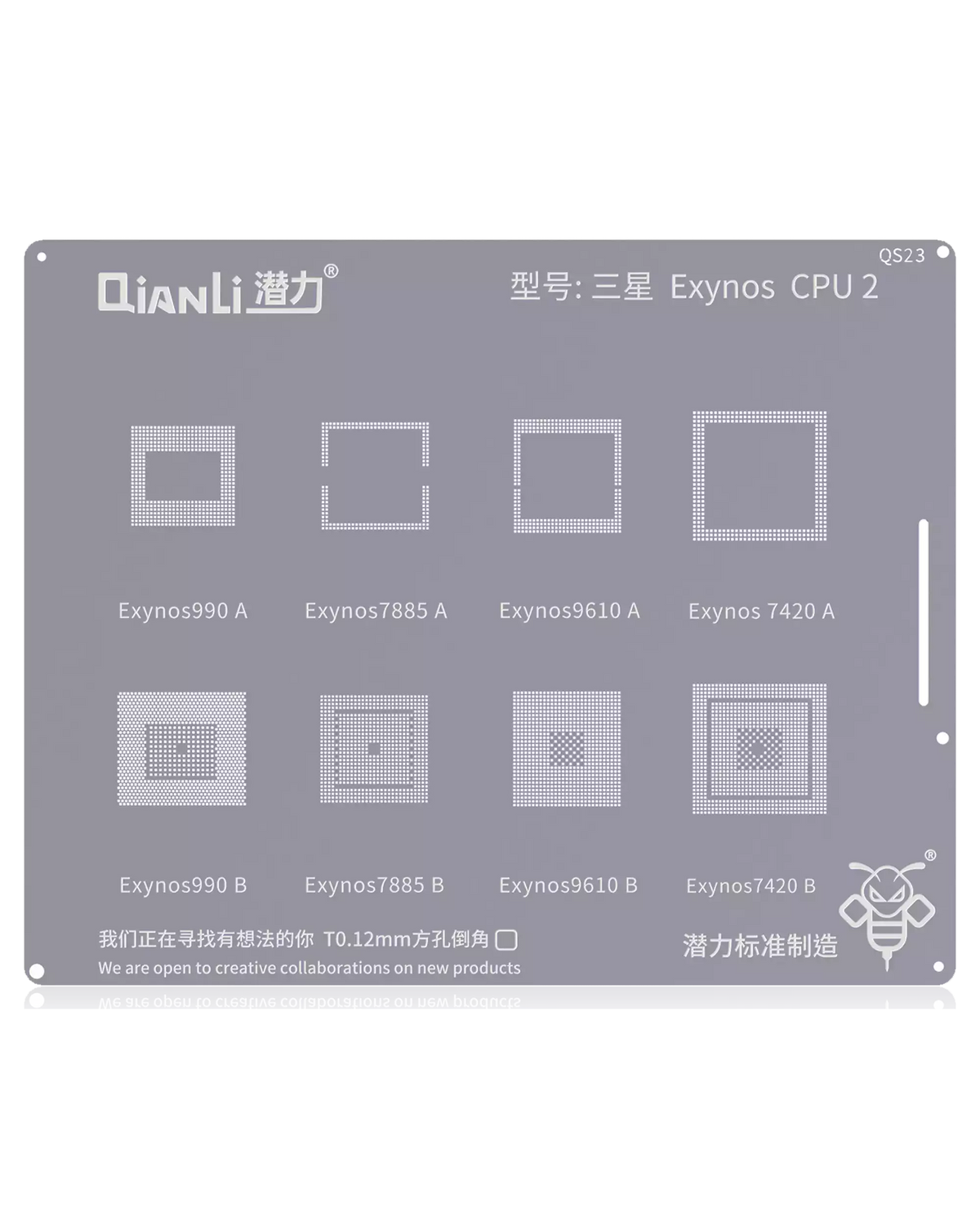 Bumblebee Stencil (QS146) For Huawei HI CPU 4 (Qianli)
