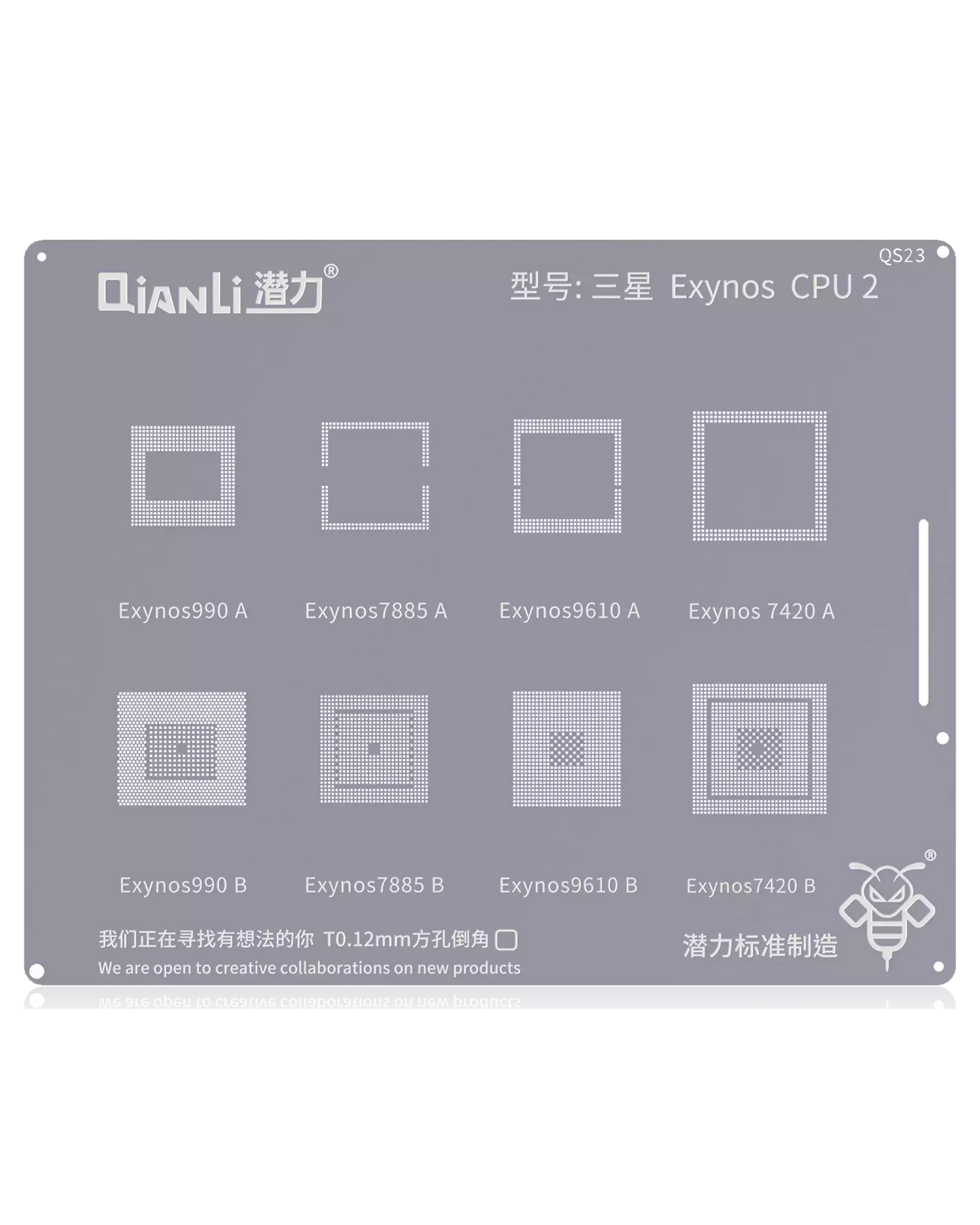 Bumblebee Stencil (QS146) For Huawei HI CPU 4 (Qianli)
