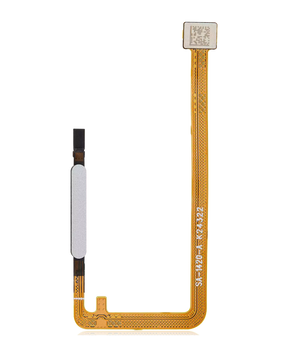 Fingerprint Reader With Flex Cable Compatible For Samsung Galaxy A06 (A065 / 2024) (Premium) (White)