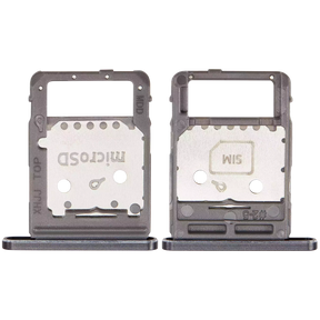 Dual Sim Card Tray Compatible For Samsung Galaxy Tab S8 (X700 / X706) (2022) / Tab S8 Plus 5G (X800 / X806) ( 2022) / Tab S8 Ultra (X900 / X906 ) (2022) (Graphite)