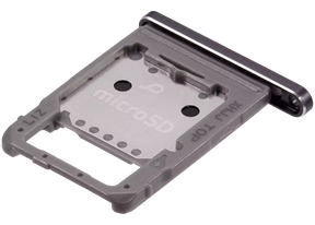 Micro SD Sim Card Tray Compatible For Samsung Galaxy Tab S8 (X700 / X706 / 2022) / Tab S8 Plus 5G (X800 / X806 / 2022) / Tab S8 Ultra (X900 / X906 ) (2022) (Graphite)