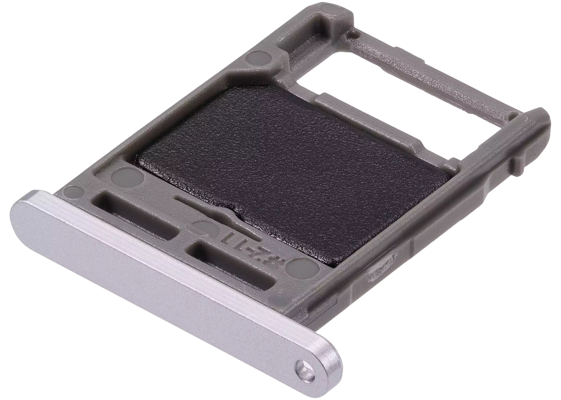 Micro SD Sim Card Tray Compatible For Samsung Galaxy Tab S8 (X700 / X706 / 2022) / Tab S8 Plus 5G (X800 / X806 / 2022) / Tab S8 Ultra (X900 / X906 ) (2022) (Silver)