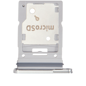 Dual Sim Card Tray Compatible For Samsung Galaxy Tab S9 FE Plus ( X616) (2023) (Silver)