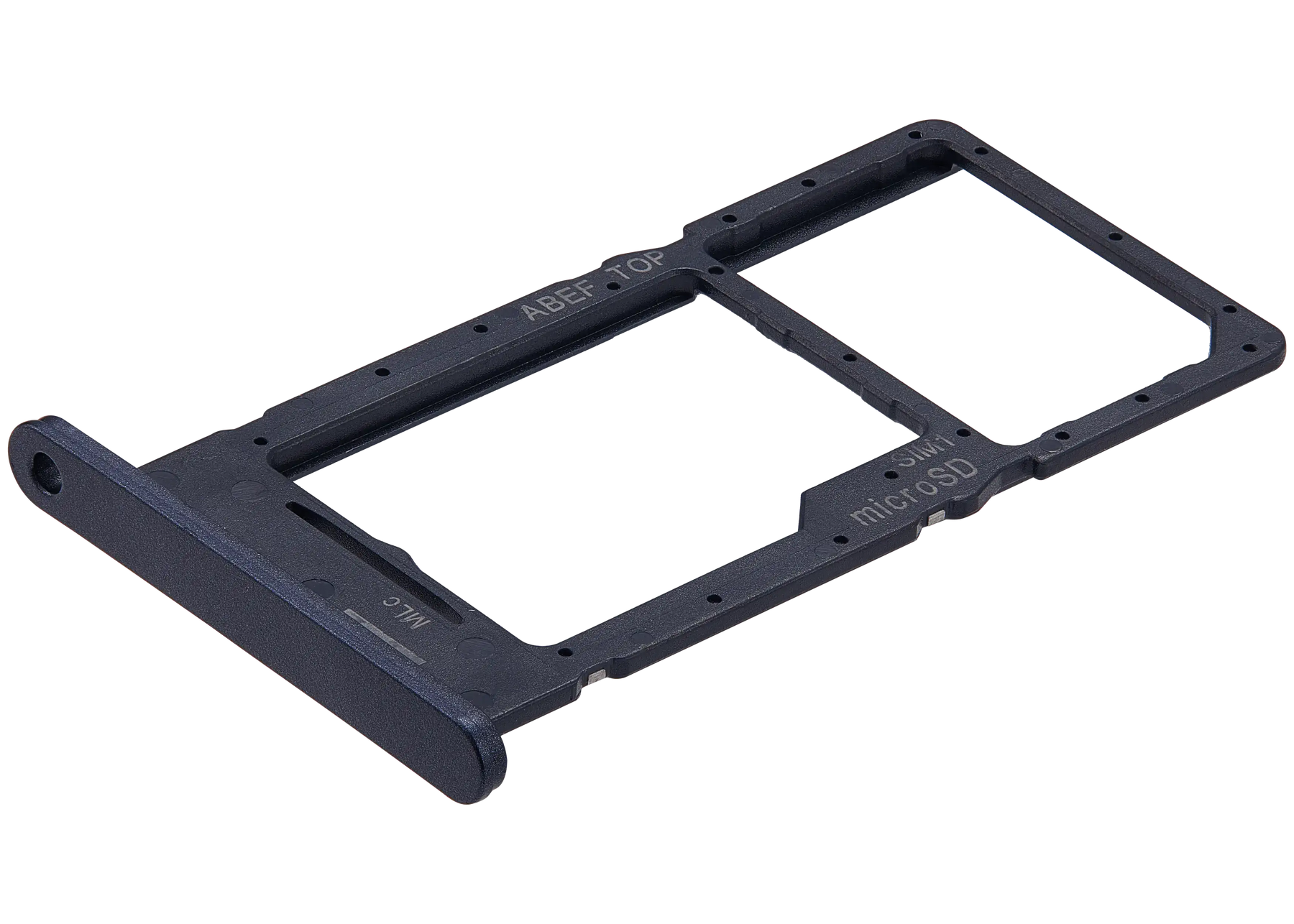 Single Sim Card Tray Compatible For Samsung Galaxy A25 5G (A256 / 2023) (Brave Black)