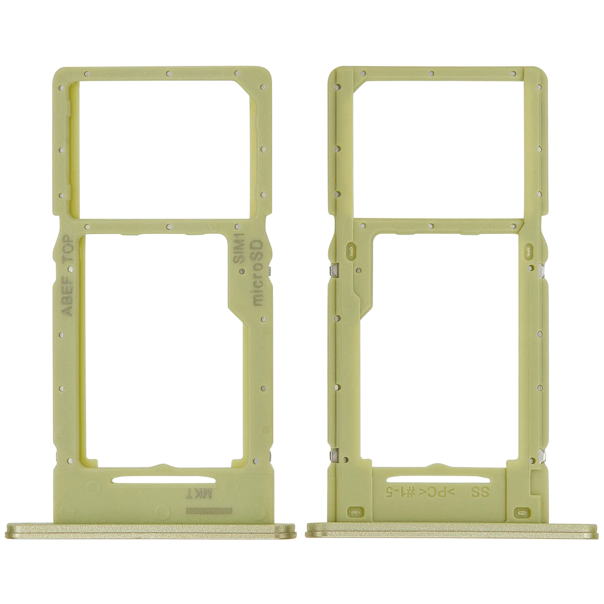 Single Sim Card Tray Compatible For Samsung Galaxy A25 5G (A256 / 2023) (Personality Yellow)