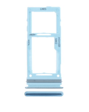 Replacement Dual Sim Card Tray Compatible For Samsung Galaxy A52 4G (A525 / 2021) / 5G (A526 / 2021) A52S 5G (A528 / 2021) (Awesome Blue)