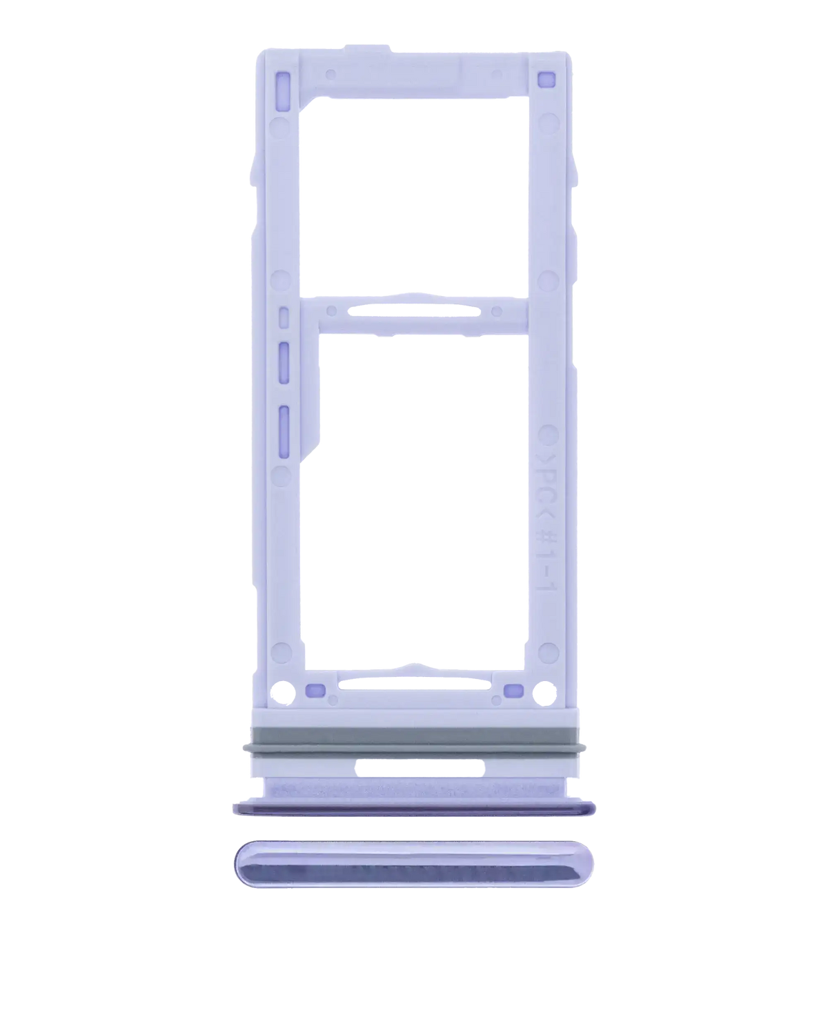 Single Sim Card Tray Replacement Compatible For Samsung Galaxy A52 4G (A525 / 2021) / 5G (A526 / 2021) A52S 5G (A528 / 2021) (Awesome Violet)