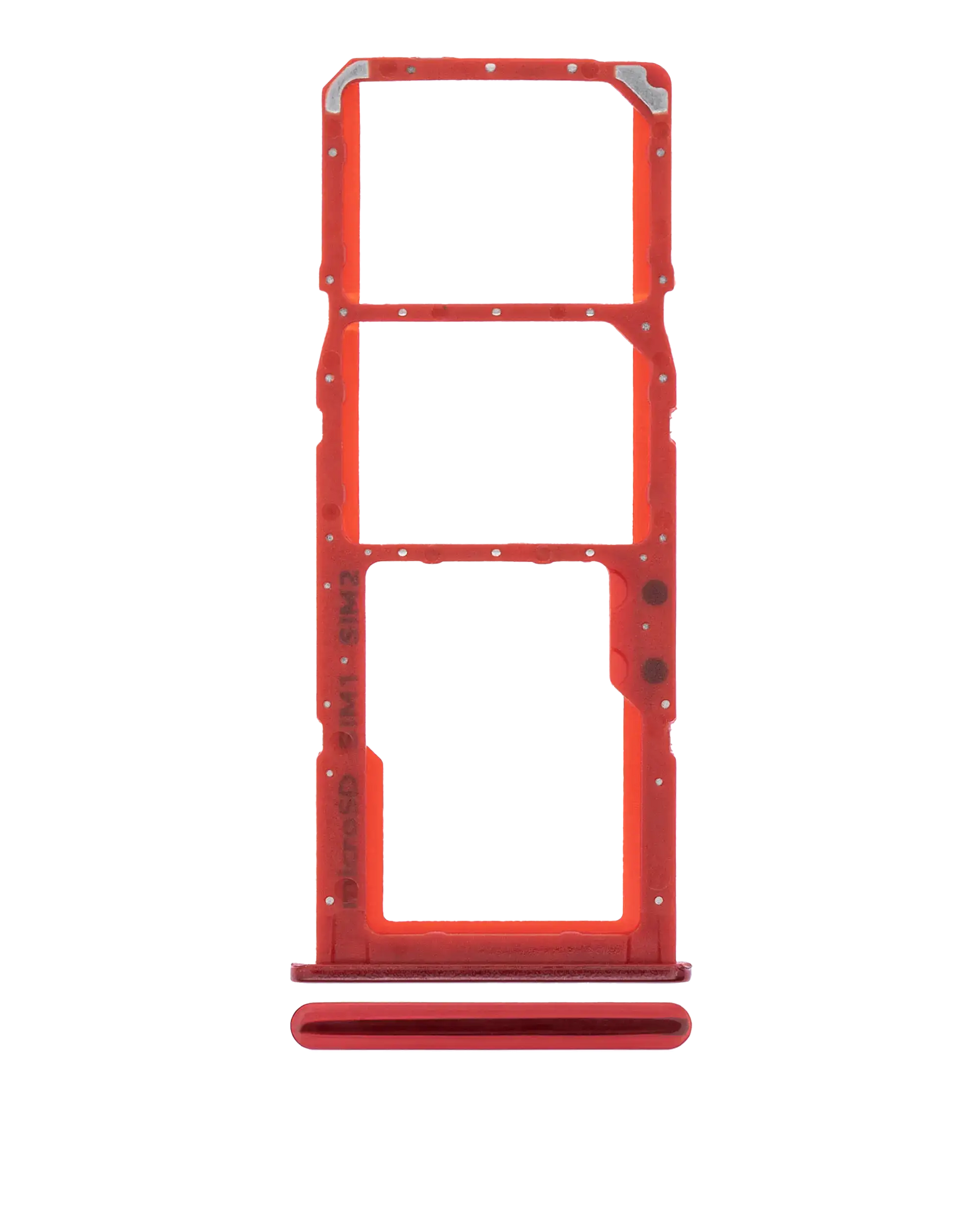 Dual Sim Card Tray Compatible For Samsung Galaxy A20 (A205 / 2019) / A30 (A305 / 2019) / A50 (A505 / 2019) (Coral Orange)