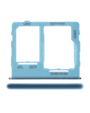 Dual Sim Card Tray Compatible For Samsung Galaxy A32 5G (A326 / 2021) (Awesome Blue)