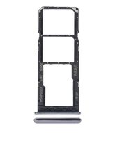 Dual Sim Card Tray Compatible For Samsung Galaxy A32 (A325 / 2021) (Awesome Black)