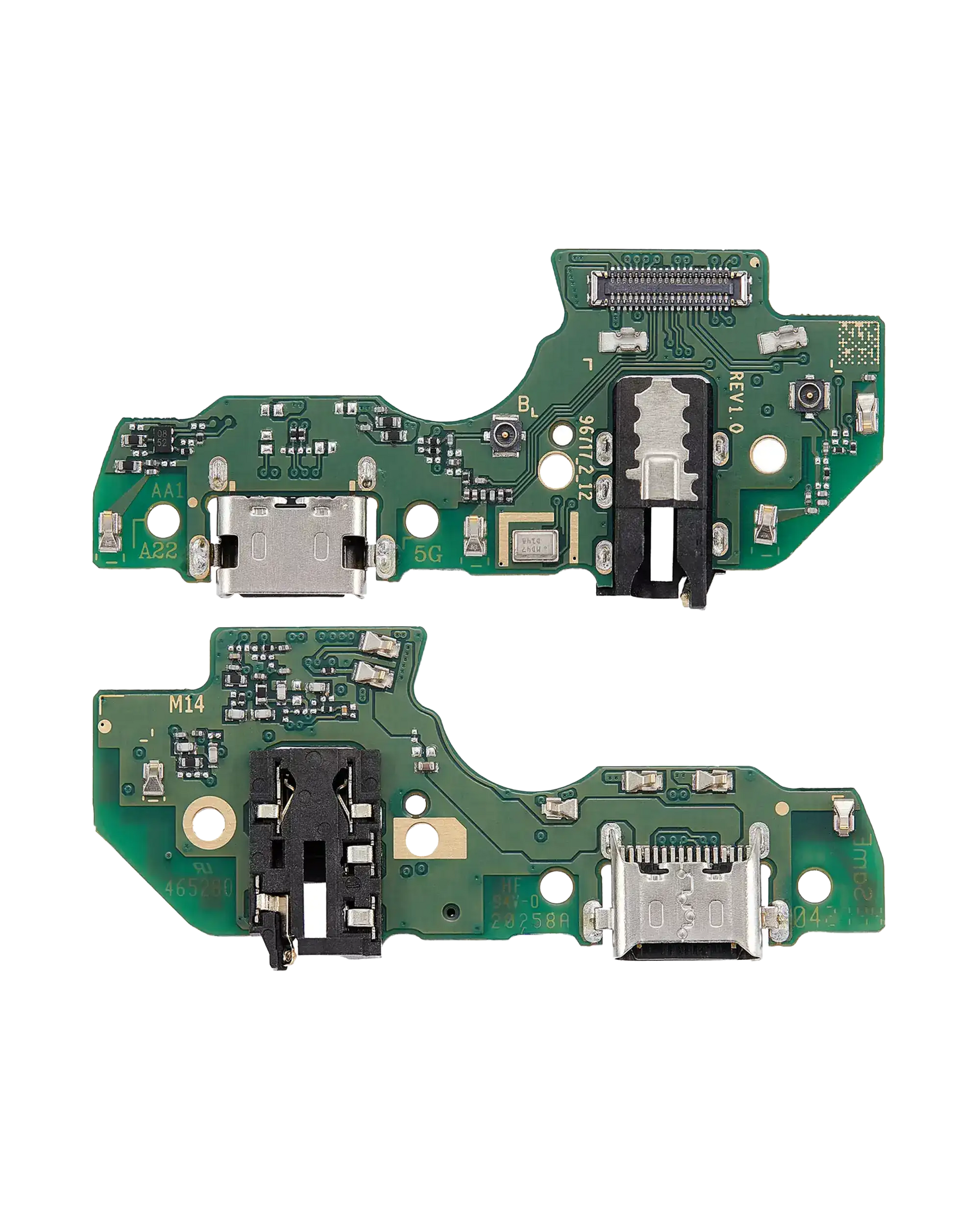 Charging Port With Headphone Jack Compatible For Samsung Galaxy A22 5G (A226 / 2021) (International Version) (Premium)