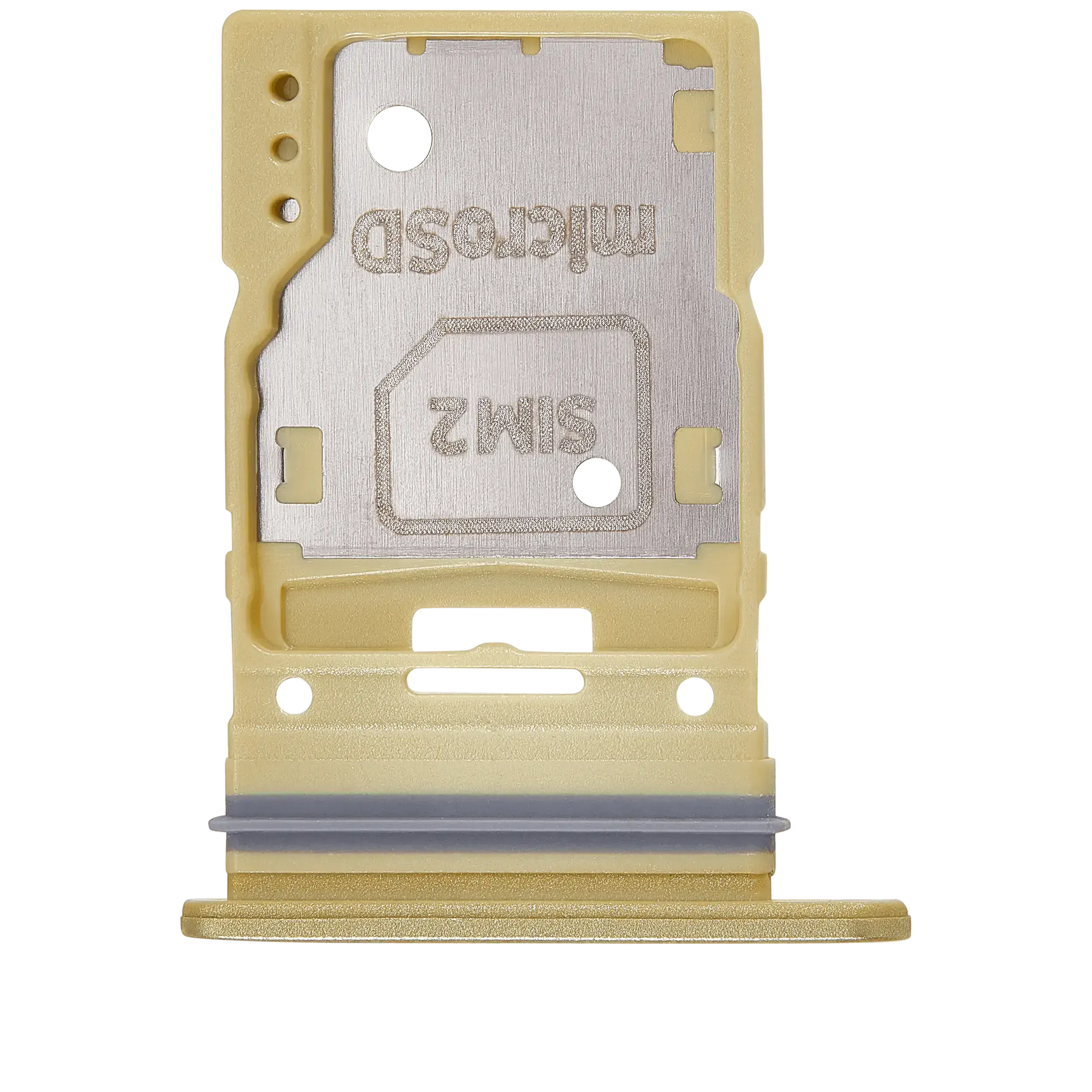 Dual Sim Card Tray Compatible For Samsung Galaxy A35 (A356 / 2024) (Premium)(Lemon)