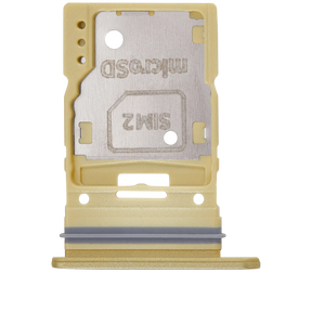 Dual Sim Card Tray Compatible For Samsung Galaxy A35 (A356 / 2024) (Premium)(Lemon)