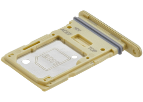 Dual Sim Card Tray Compatible For Samsung Galaxy A35 (A356 / 2024) (Premium)(Lemon)