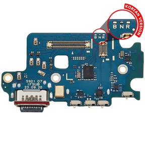 Charging Port Board With Sim Card Reader Compatible For Samsung Galaxy S24 5G (S921N) (Korean Version) (Premium)