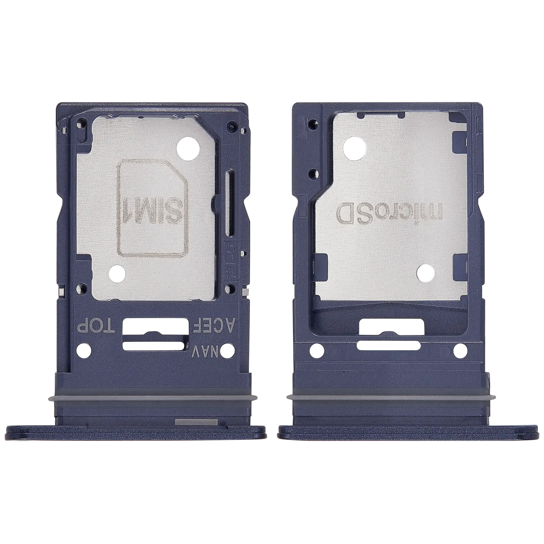 Single Sim Card Tray Compatible For Samsung Galaxy A35 5G (A356 / 2024)(Premium) (Iceblue)