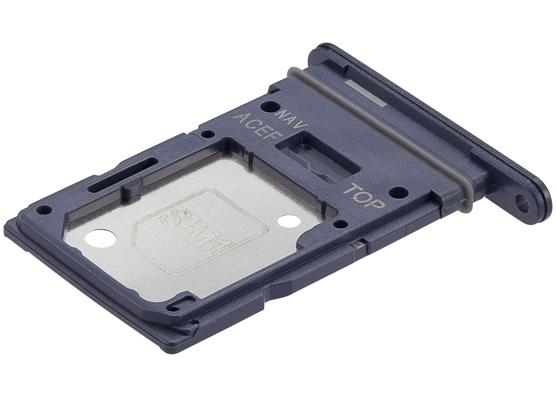 Single Sim Card Tray Compatible For Samsung Galaxy A35 5G (A356 / 2024) (Premium)(Navy)