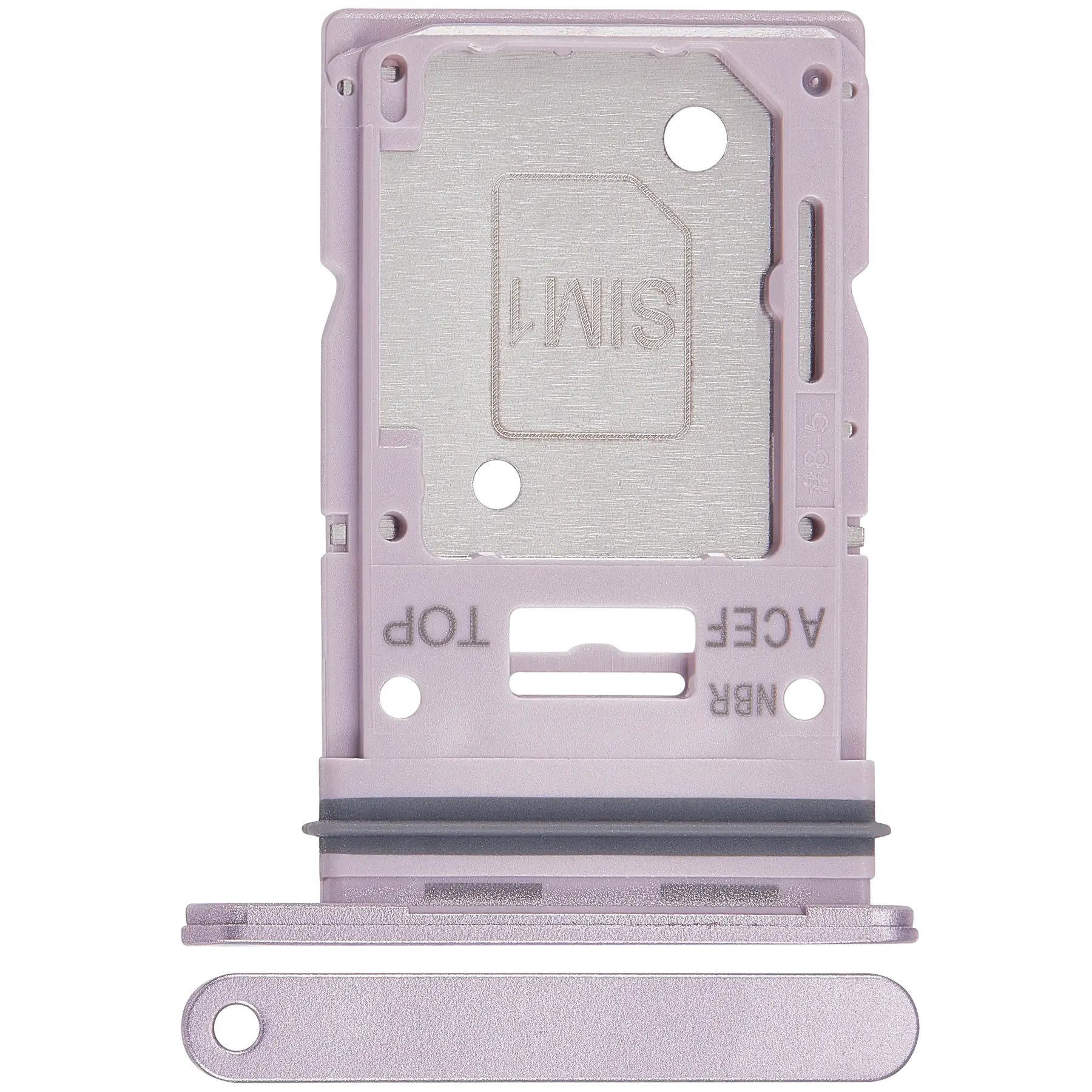 Single Sim Card Tray Compatible For Samsung Galaxy A35 5G (A356 / 2024) (Premium)(Lilac)