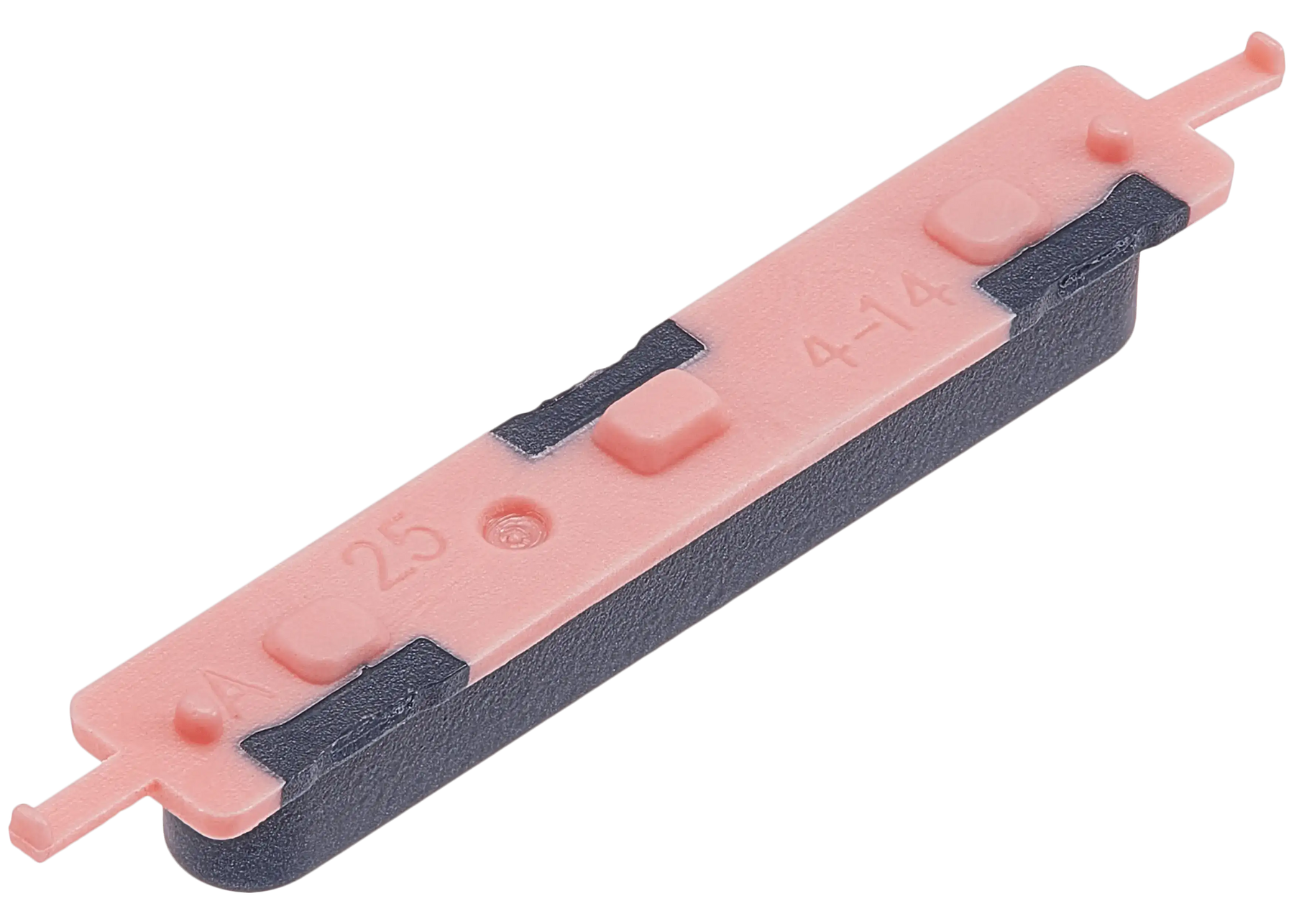 Hard Buttons (Volume) Compatible For Samsung Galaxy A25 5G (A256 / 2023) (Premium) (Brave Black)