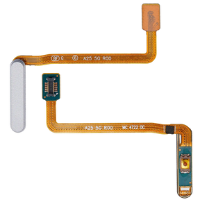 Fingerprint Reader With Flex Cable Compatible For Samsung Galaxy A25 5G (A256 / 2023) (Premium)(Fantasy Blue)