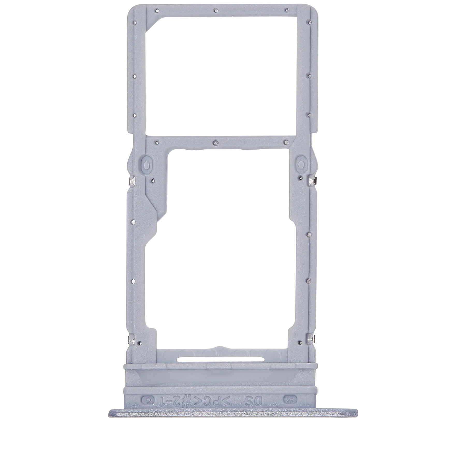 Dual Sim Card Tray Compatible For Samsung Galaxy A16 5G (A166 / 2024) (Premium) (Light Gray)