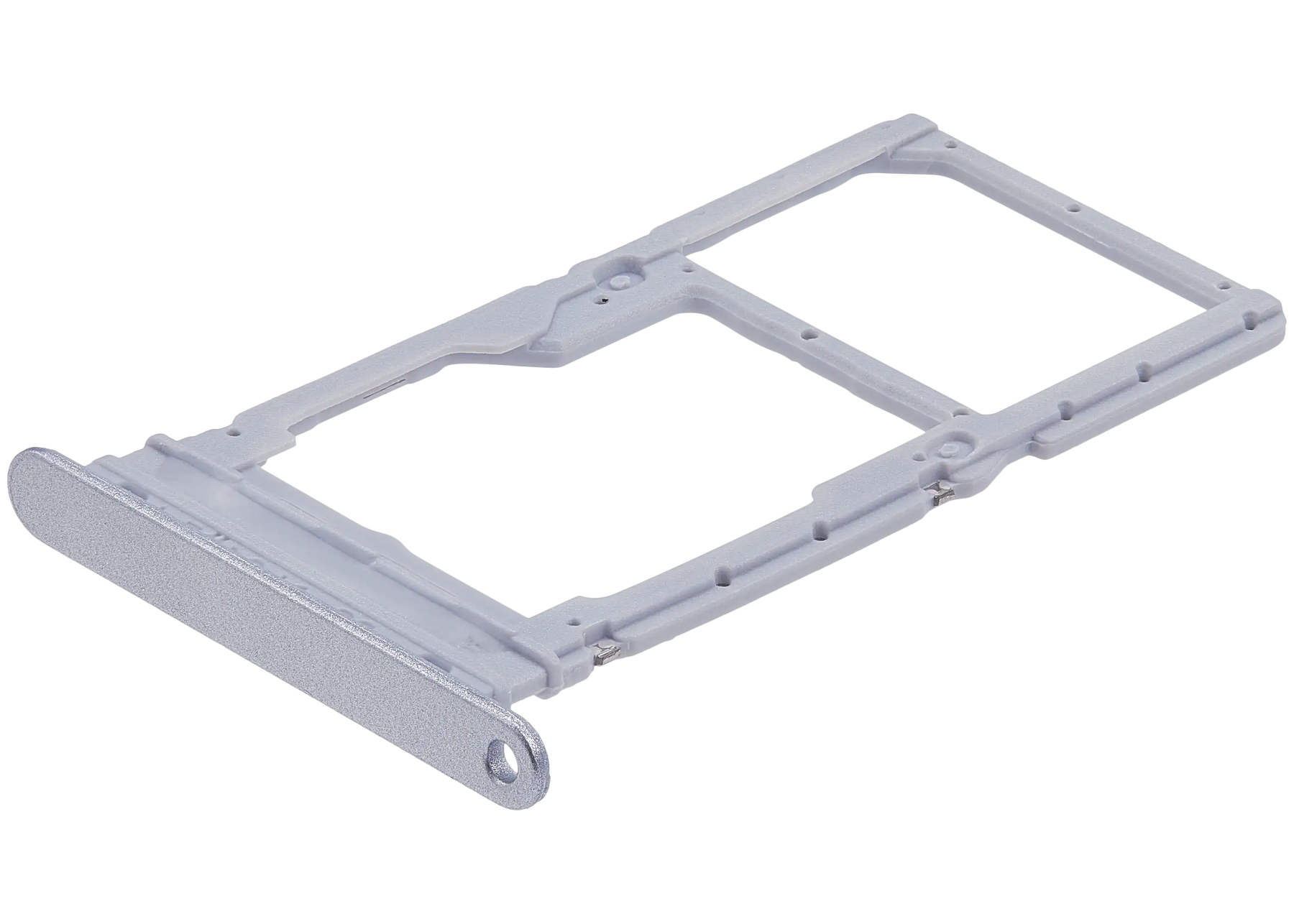 Dual Sim Card Tray Compatible For Samsung Galaxy A16 5G (A166 / 2024) (Premium) (Light Gray)