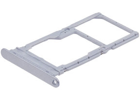 Dual Sim Card Tray Compatible For Samsung Galaxy A16 5G (A166 / 2024) (Premium) (Light Gray)