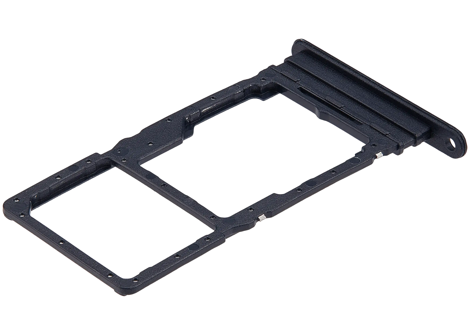 Dual Sim Card Tray Compatible For Samsung Galaxy A16 5G (A166 / 2024) (Premium) (Blue Black)