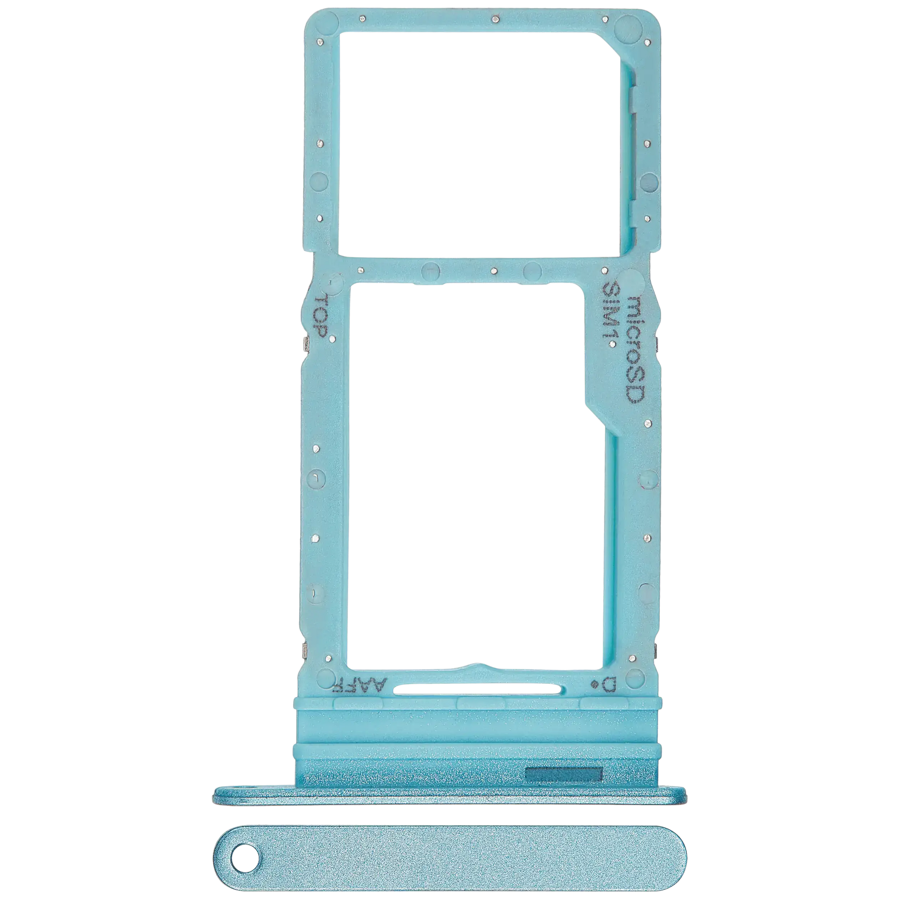 Single Sim Card Tray Compatible For Samsung Galaxy A16 5G (A166 / 2024) (Premium) (Light Green)