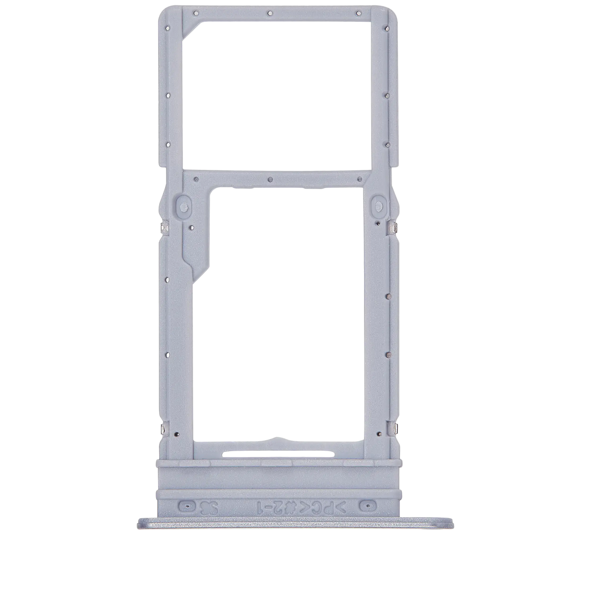 Single Sim Card Tray Compatible For Samsung Galaxy A16 5G (A166 / 2024) (Premium) (Light Gray)