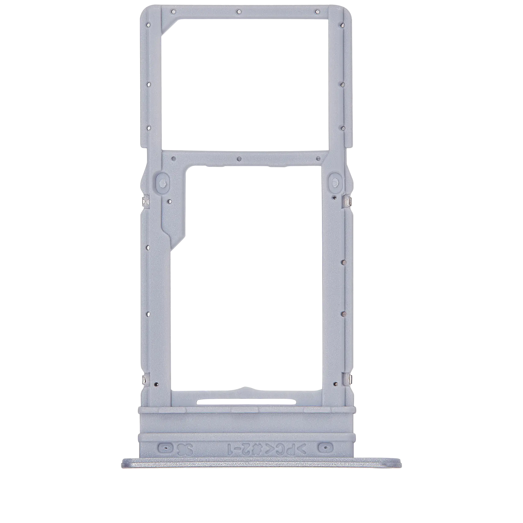 Single Sim Card Tray Compatible For Samsung Galaxy A16 5G (A166 / 2024) (Premium) (Light Gray)